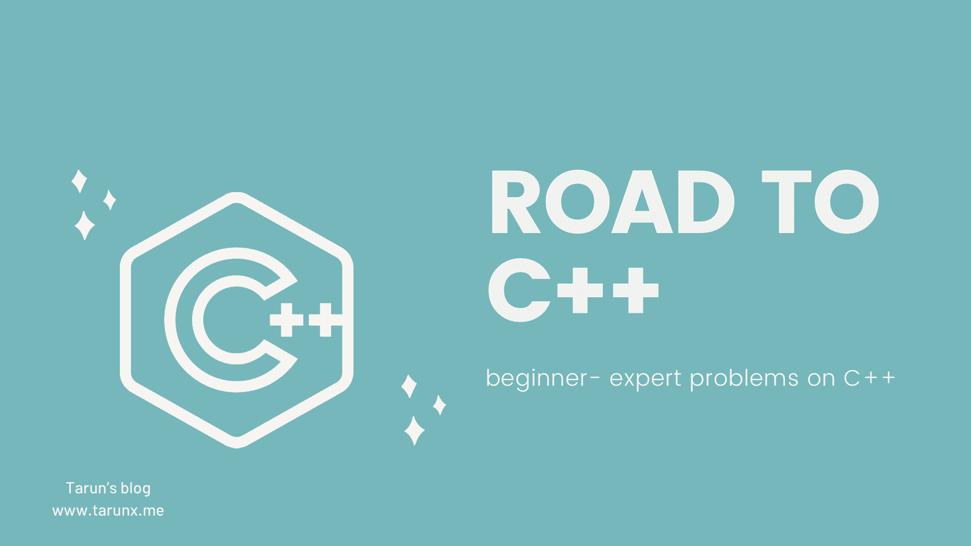 ROAD TO C++